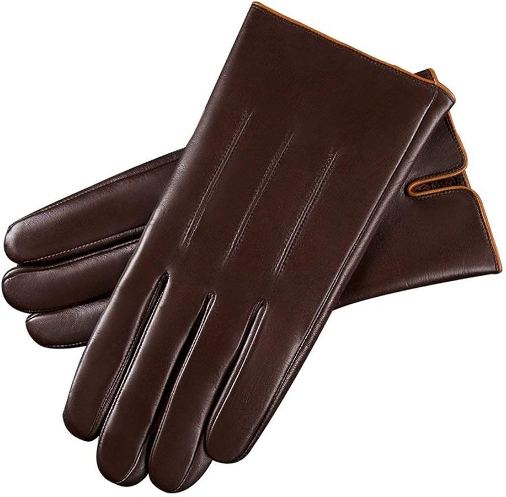 Long Keeper Guanti in Pelle Invernali Touch Screen, Neri, Caldi, Eleganti, Antivento Antipioggia Long Keeper Guanti in Pelle Invernali Touch Screen, Neri, Caldi, Eleganti, Antivento Antipioggia