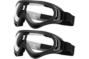 2 Pack Children's Safety Glasses with Anti Fog and UV Protection Perfect for Foam Blasters Gun