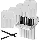 (40 Pcs) Phonak Cerumen Stop Wax Guards Filters for Hearing Aids Resound,Widex, Unitron, Beltone, Hearing Aid Accessories Cerumen Stop Cleaning Kits Tool Replacement Parts, Ear Tips Supplies (5 Packs）