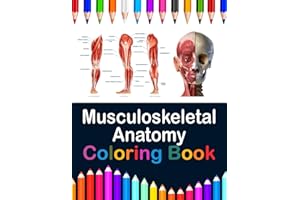 Musculoskeletal Anatomy Coloring Book: Now you can learn and master the muscular system with ease while having fun. Kinesiology of the musculoskeletal ... muscles. Muscle system anatomy coloring book.