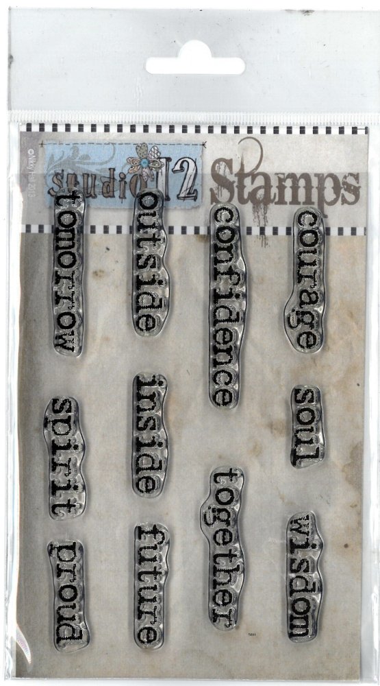 Polkadoodles Inspirational Type Stamp Set, A6