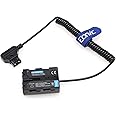 Eonvic Dtap to NP-FM500H Dummy Battery Pack Power Cable for ARRI WCU-4 Sony DSC-F707 F717 F828 FM55H FM51 FM30 MVC -CD300 Camera