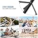 Mpow Upgraded Selfie Stick Bluetooth, 2-in-1 Extendable Selfie Stick Tripod with Wireless Remote Shutter for iPhoneXS/XR/X/8/8P/7/7P/6s/6, Galaxy S9/S8/S7/S6/Note 9/8, Huawei and More(Black)