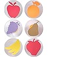 READY 2 LEARN Giant Stampers - Fruit - Set of 6 - Easy to Hold Foam Stamps for Kids - Arts and Crafts Stamps for Displays, Posters, Signs and DIY Projects