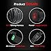 4 Lead LED Rock Lights Wiring Harness, Ampper LED Wiring Harness for LED Pods and Work Lights with Fuse 12V 40A Relay Waterproof On Off Rocker Switch