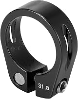 X AUTOHAUX 31.8mm Aluminum Seat Post Clamp Black 1.25 inch view 7