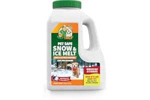 PET'S PALS - Pet Safe Snow & Ice Melt | Calcium Chloride | Works Under -25 °F | Safe for Concrete Driveway and Roof | Better 