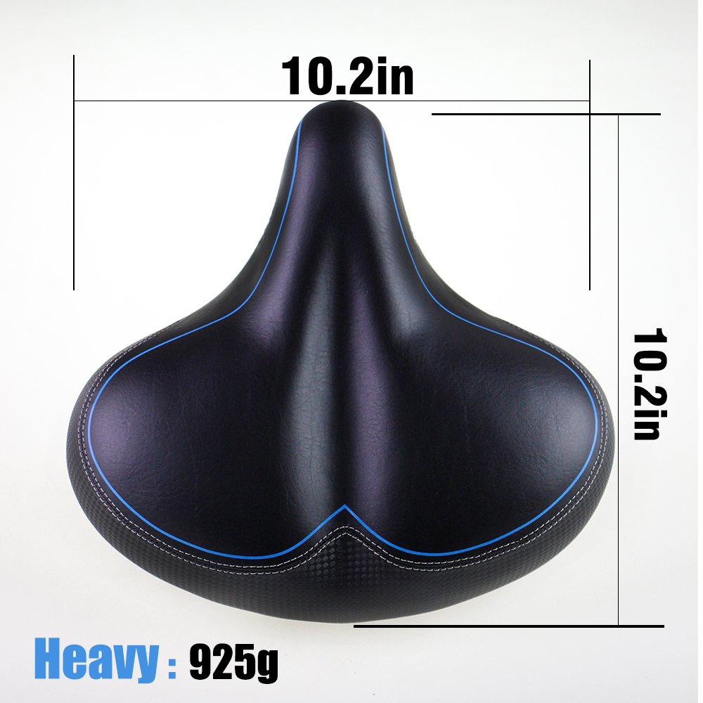 Comfort for Cruiser Wide Bicycle Seat with Soft Cushion Mountain Bike
