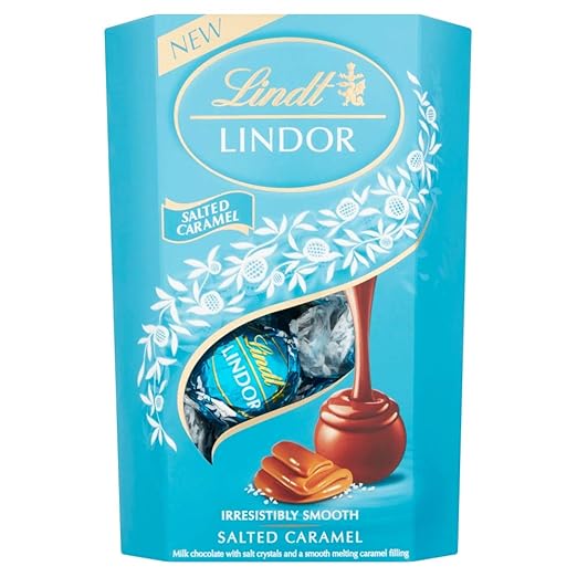 Lindt Lindor Milk Chocolate Salted 