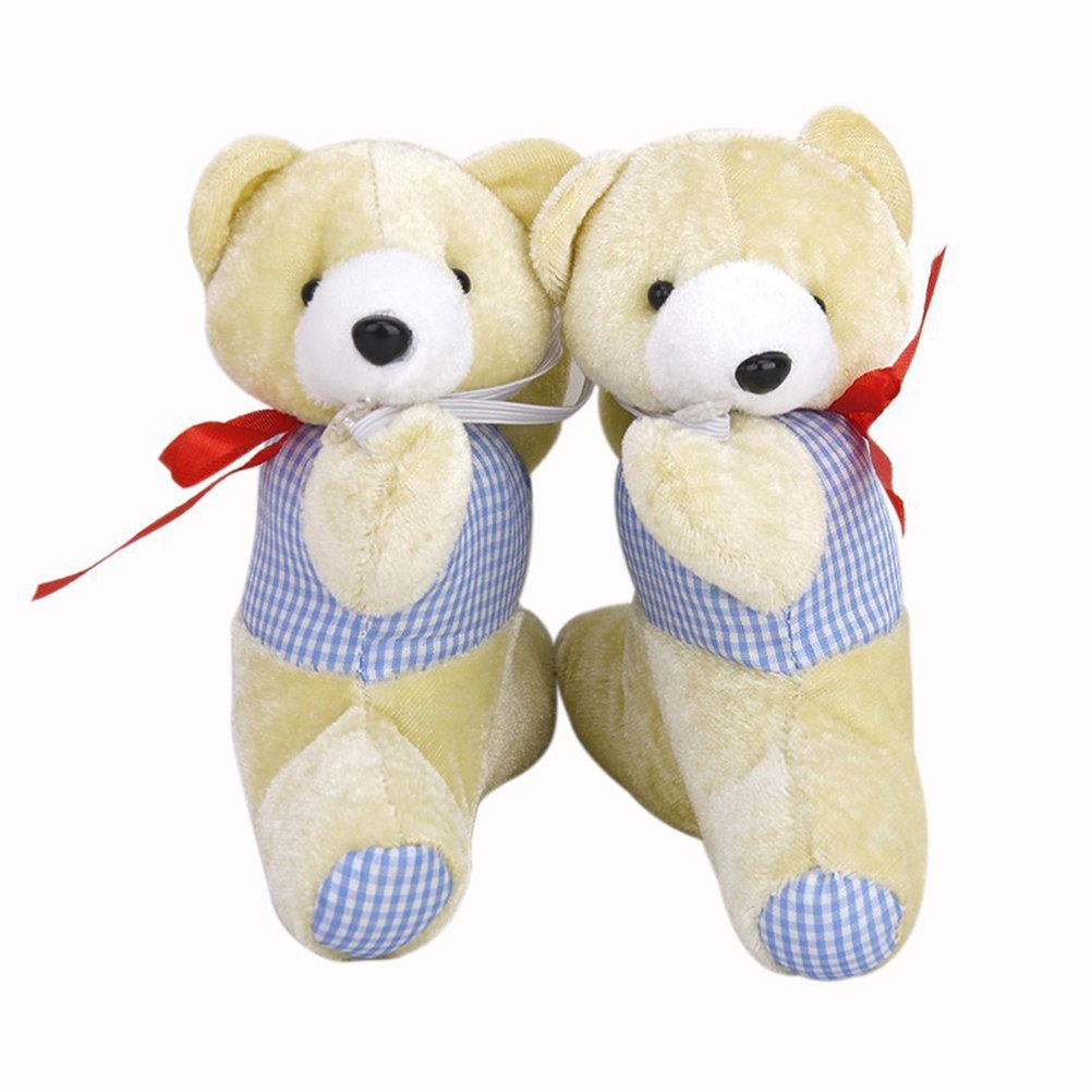 Generic Pair Of Nursery Children Room Fluffy Bear Curtain Tie Back