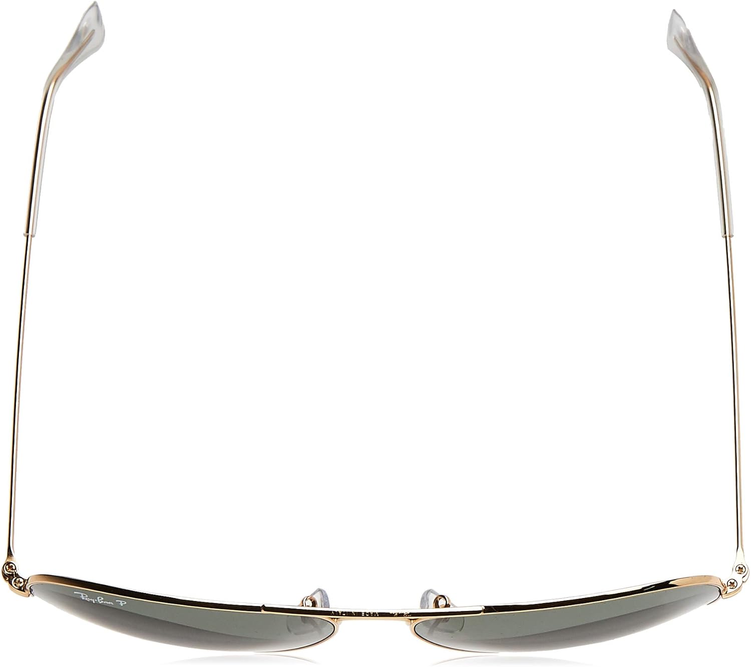 Ray-Ban RB3025 Classic Aviator Sunglasses, Gold/Green Polarized, 58 mm: Shoes