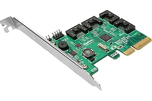 HighPoint Internal 4 SATA-Port PCI-Express 2.0 x4 SATA 6Gb/s RAID Controller Lite Version RocketRAID 640L