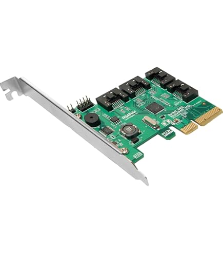 Amazon.com: 4 Port SATA III to PCI-e x2 RAID Expansion Card