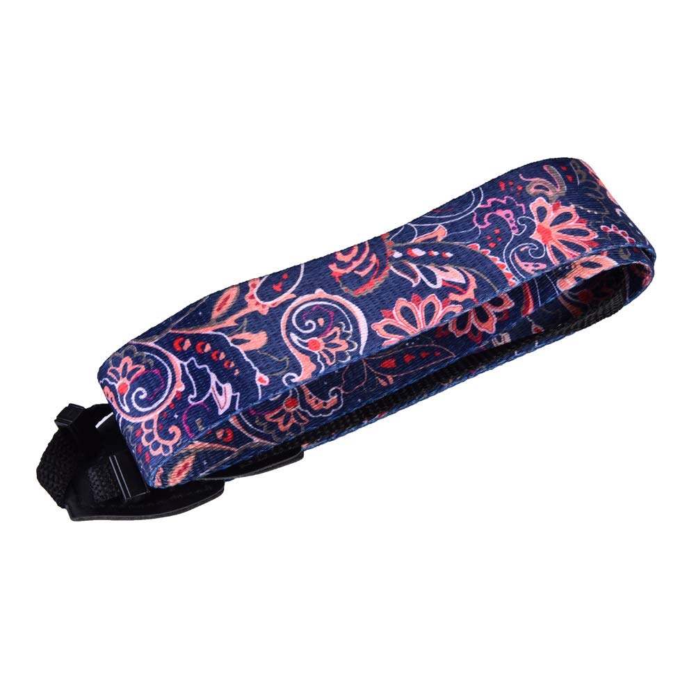 Camera Strap, Vintage Print PU Adjustable Shoulder Camera Shoulder Neck Belt Strap,Universal Anti-Slip Camera Strap Length for SLR Cameras (PU6008B)