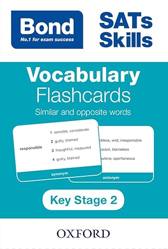 Download Bond SATs Skills: Vocabulary Flashcards: Similar and Opposite Words PDF