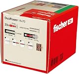fischer DuoPower 14 x 70 Plug universal concrete brick gypsum board 20 view 3