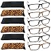 Fiore® 6 Pack Clear Spring Hinge Reading Glasses 3 Pair Black & Tortoise