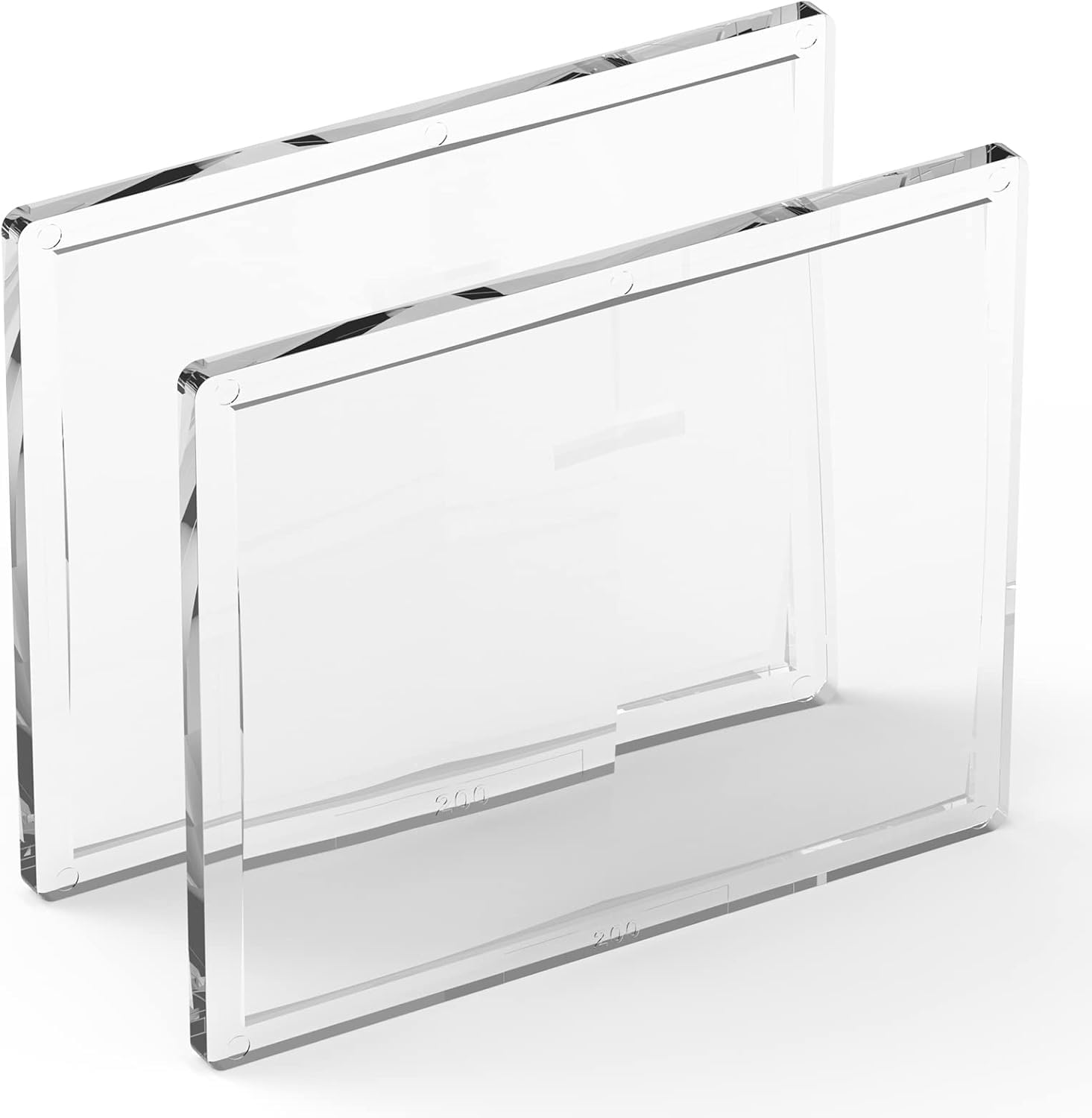 Photo 1 of 2-Pack Magnifying Welding Lenses, 2.5 Magnification, Welding Helmet Magnifier, 3.54" x 4.25", compatible with most welding helmets (2.5 Cheater Lens)