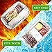 Tyvek Lunch Bag pack of 2, Eco Waterproof Reusable Lunch Box,Tyvek Leakproof Insulated Brown Paper Snack bags for work/school/picnic（6L）