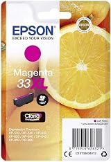 Epson 33XL Magenta Oranges High Yield Genuine Claria Premium Ink