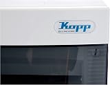 Kopp Distribution Box Surface Mount Door 2 Rows 24 Poles Grey Black view 3