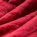 Bedsure GentleSoft Sherpa Fleece Throw Blanket for Couch - Thick and Warm, Soft Fuzzy Plush Throw Christmas Blanket for Winter, Red, 50x60 Inches