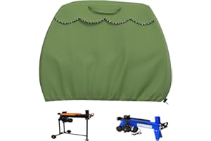 YUYAKACover Electric Log Splitter Cover Waterproof, Suitable for 6.5 tons Dust Cover for Electric Wood Splitter/Firewood Splitter/Electric Firewood Splitting /Woodchipper (Green)