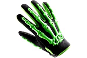 1Storm Adult Motocross Gloves Motorcycle BMX MX ATV Dirt Bike Bicycle Skeleton Cycling Gloves
