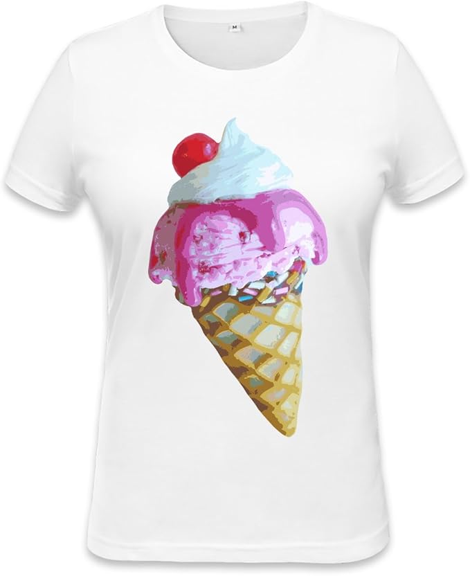 Ice Cream Womens Tshirt XXLarge Clothing