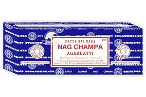 Satya Sai Baba Nag Champa Incense Sticks 250g (Worlds Largest Exported Incense)