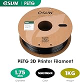 eSUN PETG Filament 1.75mm 1KG Black Dimensional Tolerance 0.05mm view 2