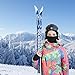 Multipurpose Balaclava Face Mask and Neck Tube Gaiter Headband - Ski, Snowboard, Motorcycle Face and Neck Protection Bundle