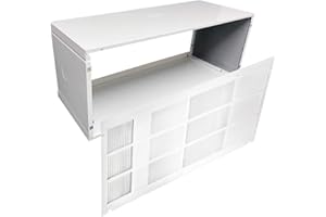 COOPER & HUNTER Cooper&Hunter Folded Metal PTAC Wall Sleeve And Exterior Grille for Packaged Terminal Air Conditioner, Coated, Insulated, Including Condensate Drain Kit