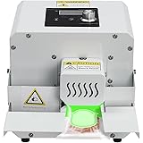 LyeXD 80W Heat Sealer Machine Commercial Plastic Bag Sealer,Automatic Food Plastic Bag Heat Sealing Machine with Support Plat