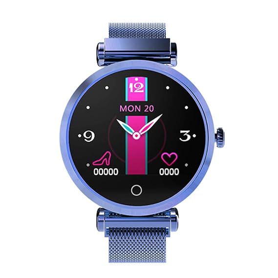 Reloj de Moda para Mujer Reloj Inteligente Monitor de Ritmo ...