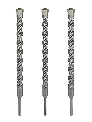 SDS Plus Hammer Drill Bit 3Pcs 3/4 in. x 8