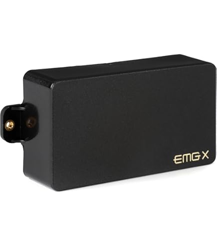 Amazon.com: EMG 81-X Active Guitar Humbucker Pickup, Black