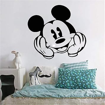 Pegatina De Pared 3d Mickey Mouse Etiqueta De La Pared De La