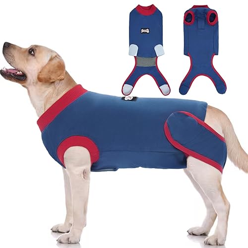 IDOMIK Dog Recovery Suit for Female Spay Adjustable Anti-Licking
