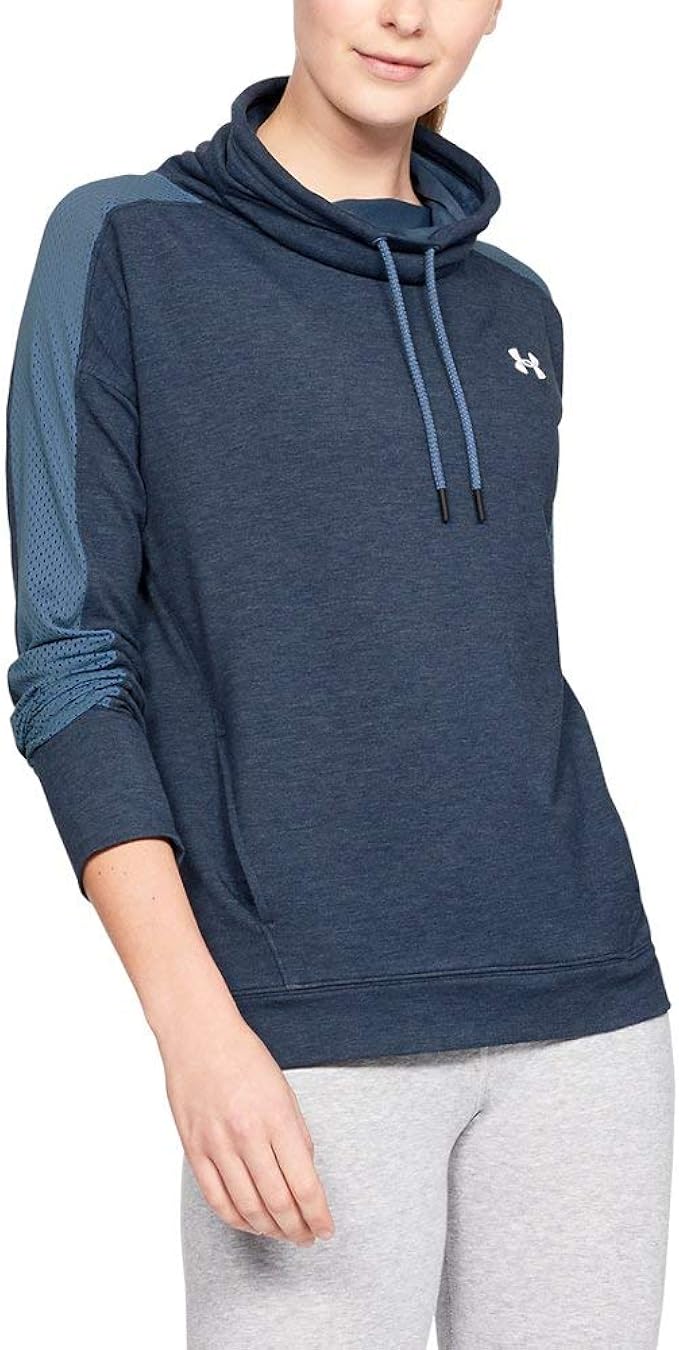 ua featherweight fleece funnel neck