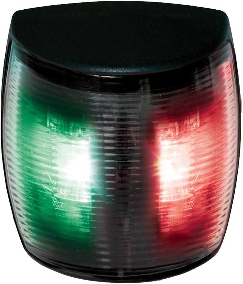 HELLA Men's NaviLED Pro LED Navigation Lamp 2NM BSH Bi, Black, housing Lens Color = Clear | Visibility