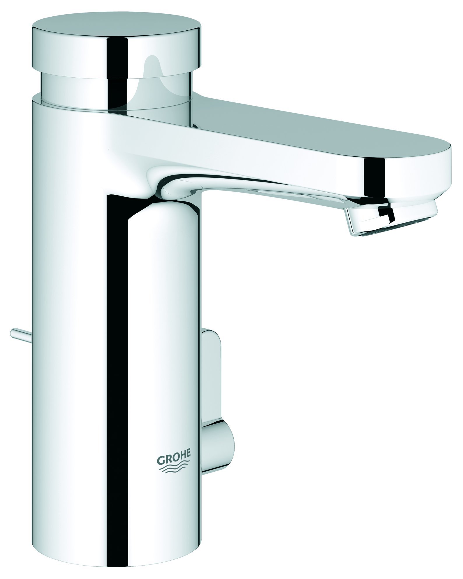 GROHE 36318000 Eurosmart Cosmopolitan T Self-Closing Basin Mixer Tap with Mixing Device