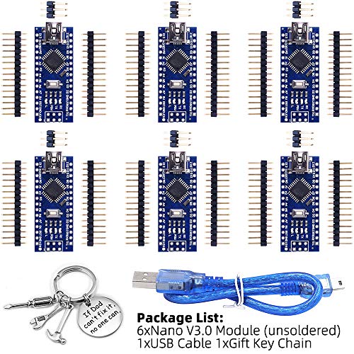 5pcs Mini Nano V3.0 ATmega328P 5V 16MHz Micro Controller Board Module ...