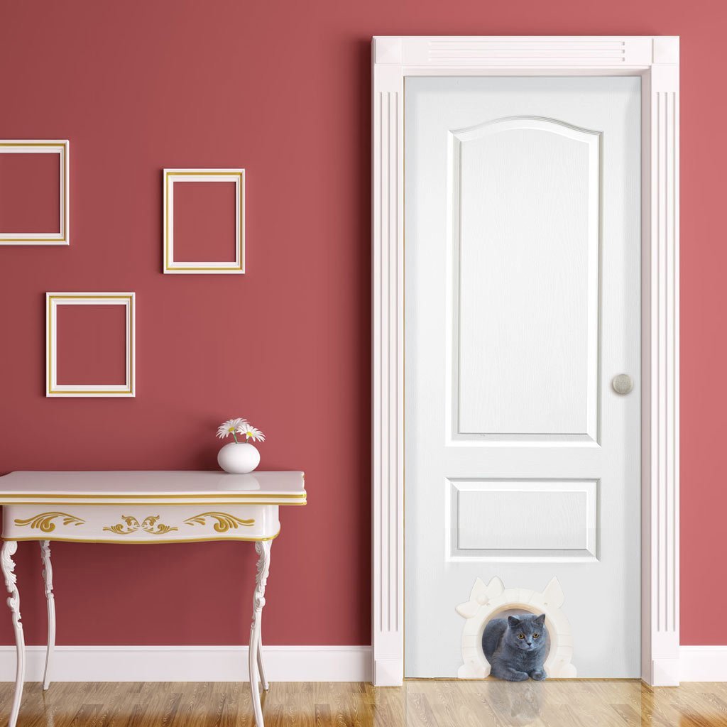 Cat Door For Interior Doors Kitty Pass With Cats Shaped Portal