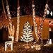 Maggift Solar String Lights100 LED Starry Fairy String Light 40ft Waterproof for Outdoor Path Garden Landscape Decoration Illumination