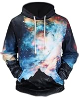 CHENMA Herren Cosplay Pullover Mit 3D-Druck - Kapuzen Sweatshirt Mit Kängurutasche