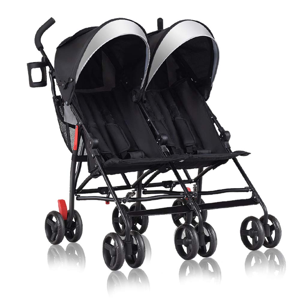 double umbrella stoller