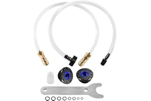 KASNOW HS5157 Seal Kit for Seastar Hydraulic Steering Kit with Wrench, Front Mount Hydraulic Steering Fluid Cylinder for Seastar Bleed Kit/sea star hydraulic steering seal kit