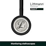 Littmann Classic III Monitoring Stethoscope Black Tubing 27 inch 5620 view 4