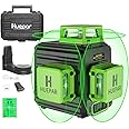 Huepar B03CG Professional 3D Laser Level 360° Self Leveling, 3x360 Niveau Laser Tool, 3 Plane Cross Line Lazer Leveler Green 